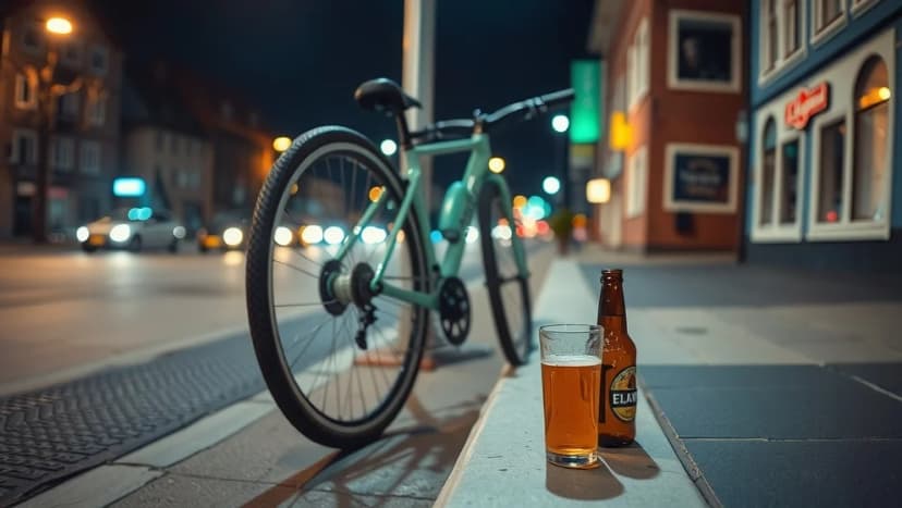 Får man cykla full i Sverige