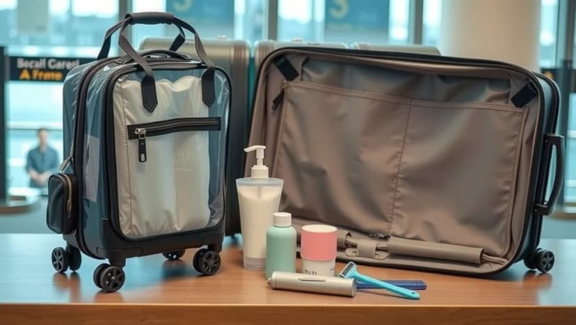 Får man ha rakhyvel i handbagaget