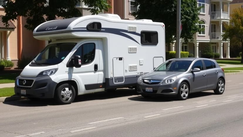 Får man köra husbil med B körkort