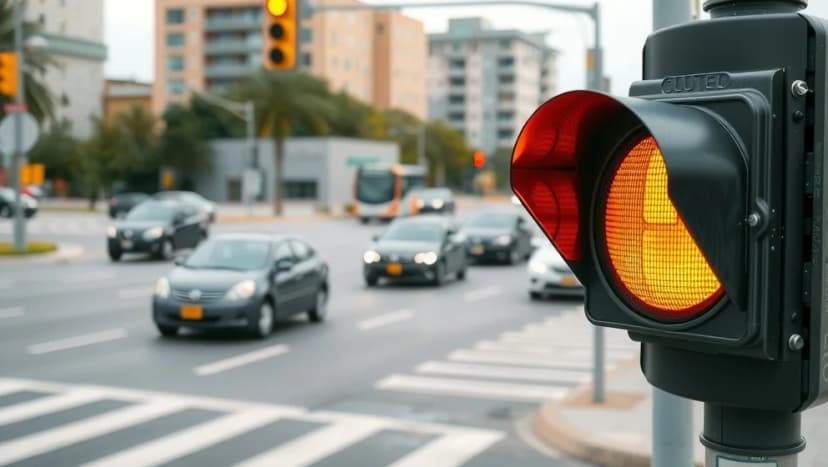 Får man köra mot gult?