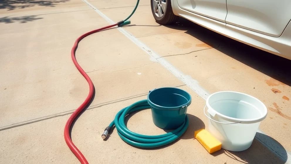 Får man tvätta bilen hemma