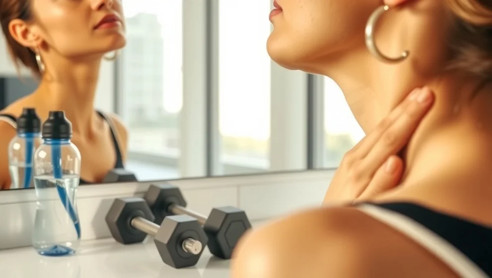 Hur får man bort dubbelhaka