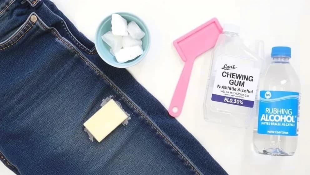 Hur får man bort tuggummi från kläder