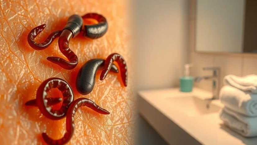 Hur får man springmask och vad gör man åt det