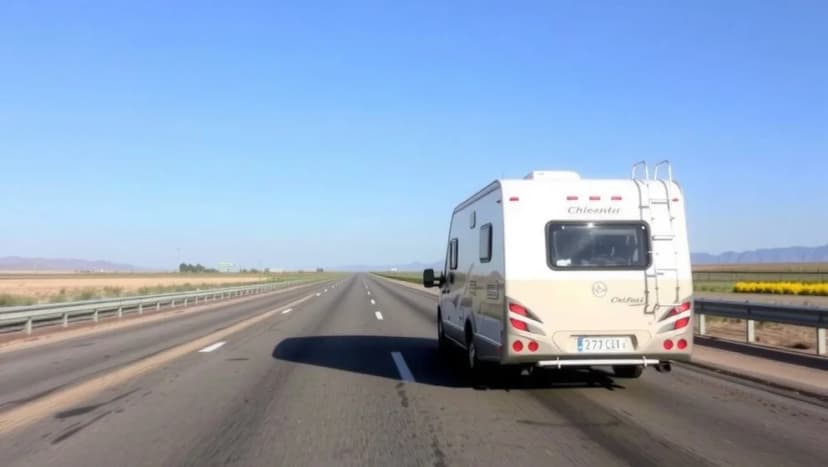 Hur fort får man köra med husvagn