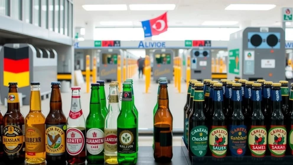 Hur mycket öl får man ta med sig från Tyskland